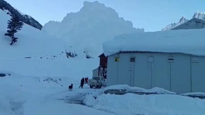 sonamarg avalanche