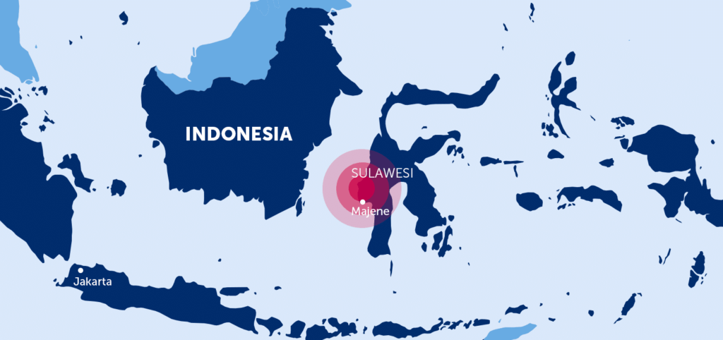 Earthquake Strikes Indonesia