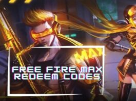 free fire max redeem code